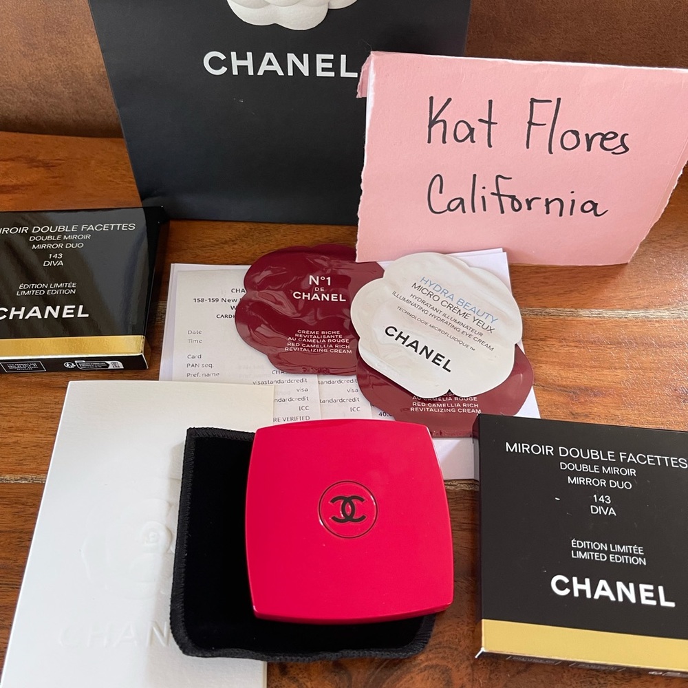 Authentic Chanel Diva Mirror